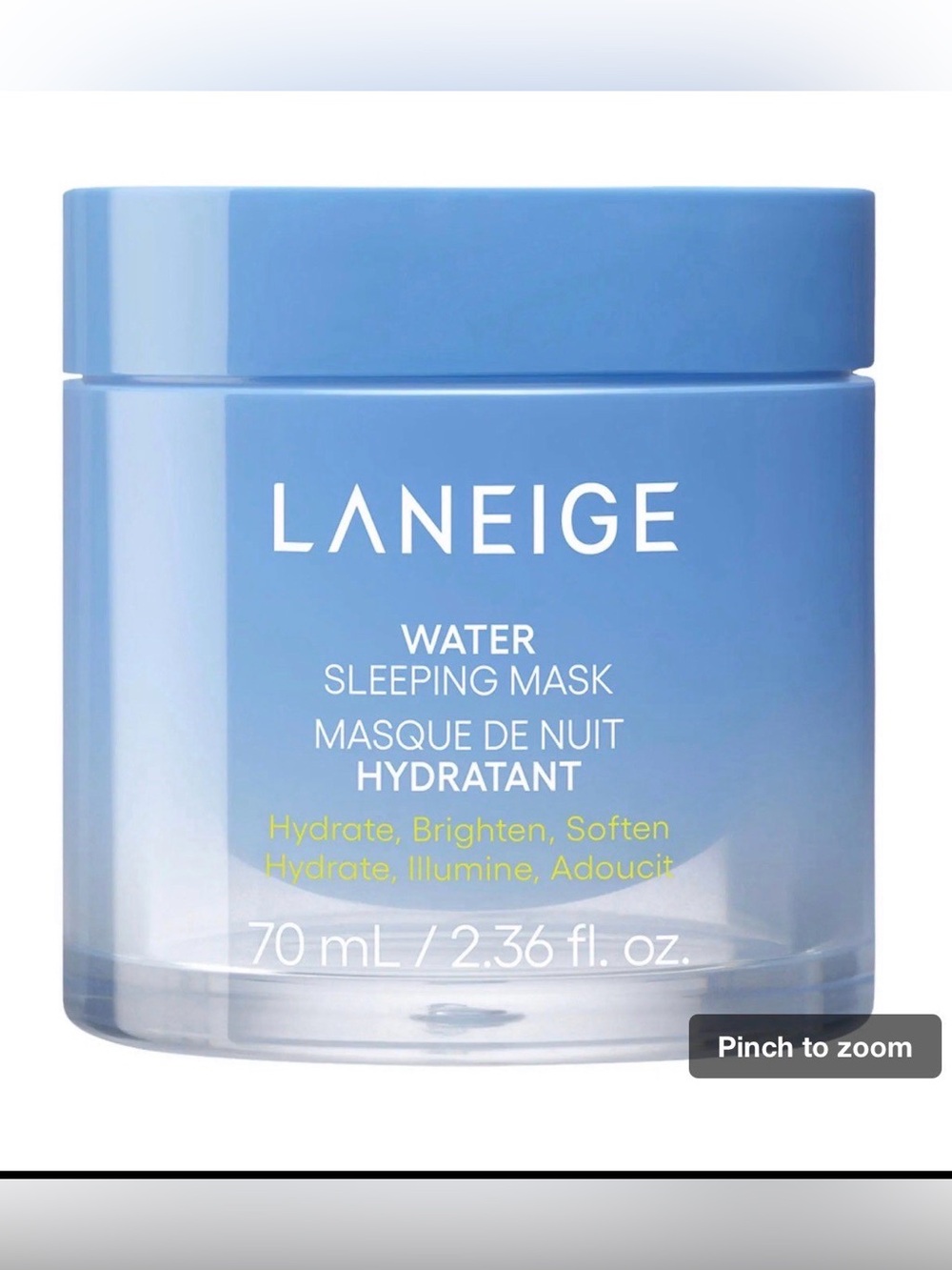 New Laneige Water Sleeping Mask